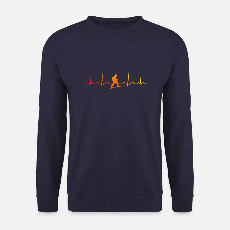 Herren Ski Mountaineering Damen Ski Ski Tour - Unisex Pullover - Navy