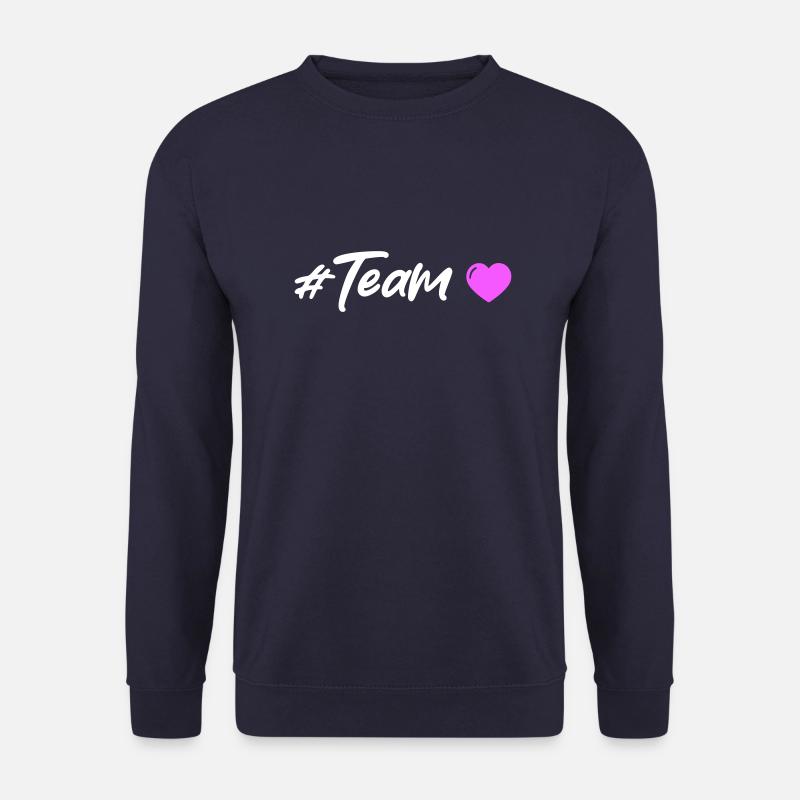 Cœur d’équipe - Sweat-shirt Unisexe - marine