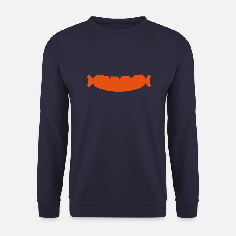 Wurst / sausage (1c) - Unisex Pullover - Navy