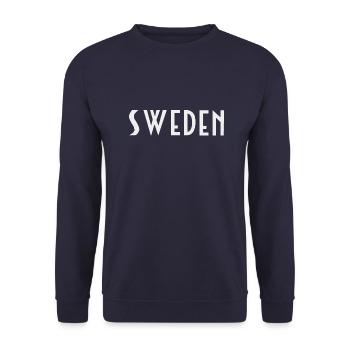 Suède - Sweat-shirt Unisexe - marine - Devant - Alina (178cm) & Michal (187cm)