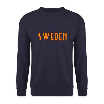 Suède - Sweat-shirt Unisexe - marine - Devant - Alina (178cm) & Michal (187cm)