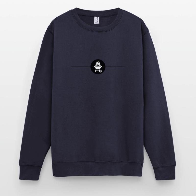 Grill Symbol Grilling Line Unisex Sweatshirt