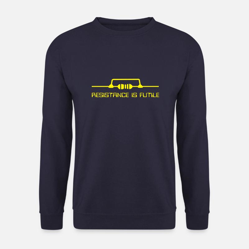 Resistance is futile - Unisex Pullover - Navy