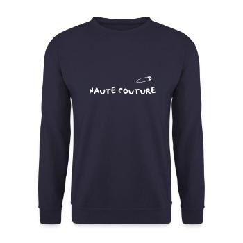 Gabriel® Gauvain Limited Edition / Haute Couture - Unisex Pullover - Navy - Vorne - Alina (178cm) & Michal (187cm)