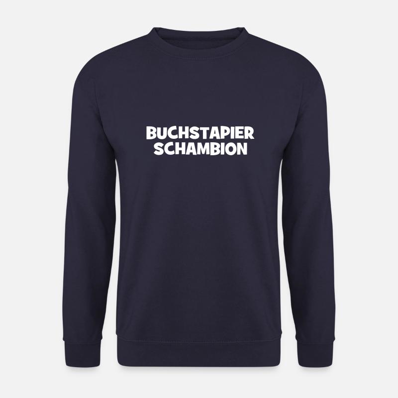Buchstapier Schambion - Buchstabier Champion - Unisex Pullover - Navy