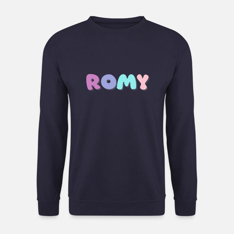 Name - Romy - Unisex Sweatshirt - navy