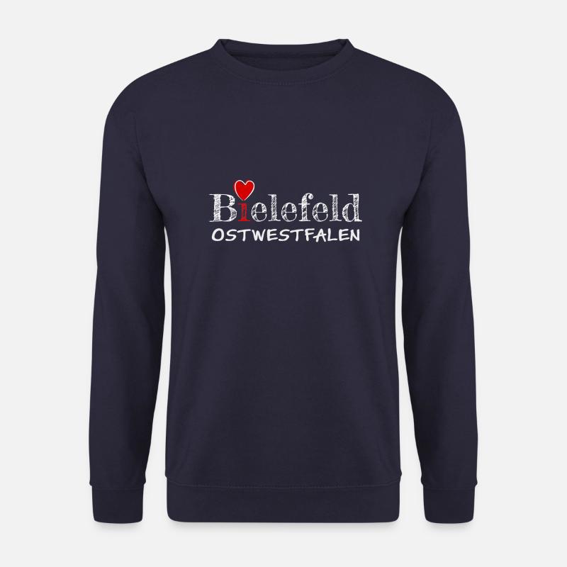 Bielefeld Ostwestfalen - Unisex Pullover - Navy