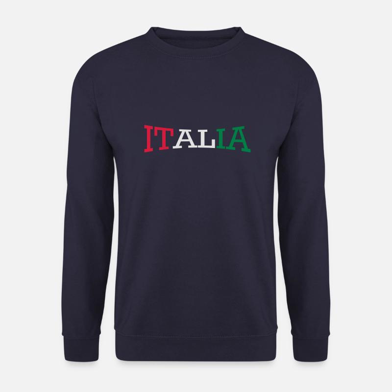 italia 3 colore - Unisex Pullover - Navy