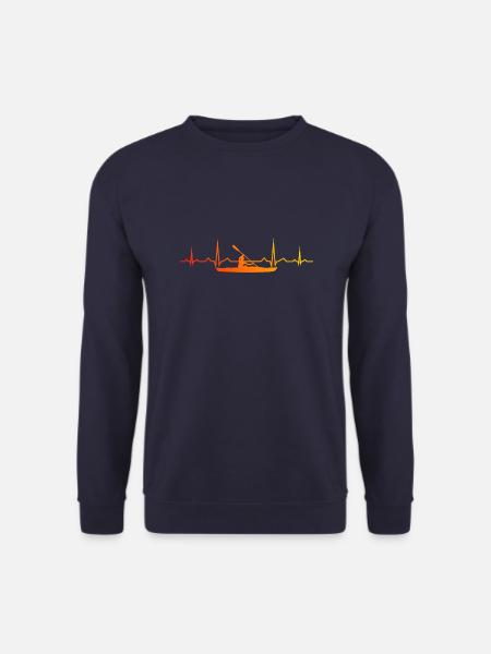 Damen Kajak Herren Kajakfahren Kayak Kanu - Unisex Pullover - Navy