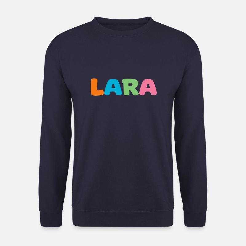 Name - Lara - Unisex Sweatshirt - navy