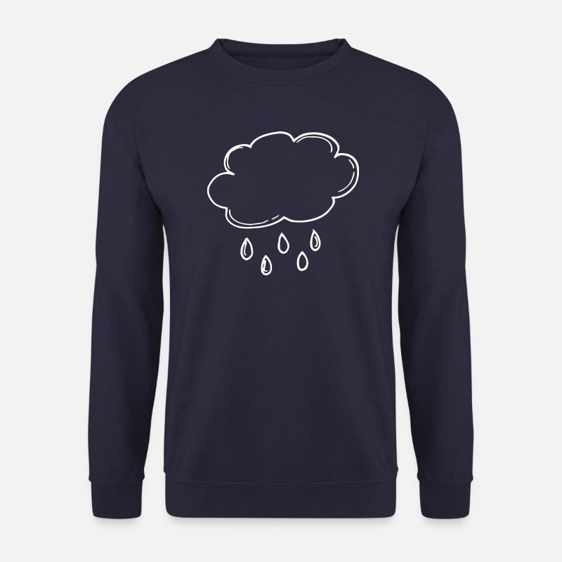 Cloud, Rain - Unisex Sweatshirt - navy