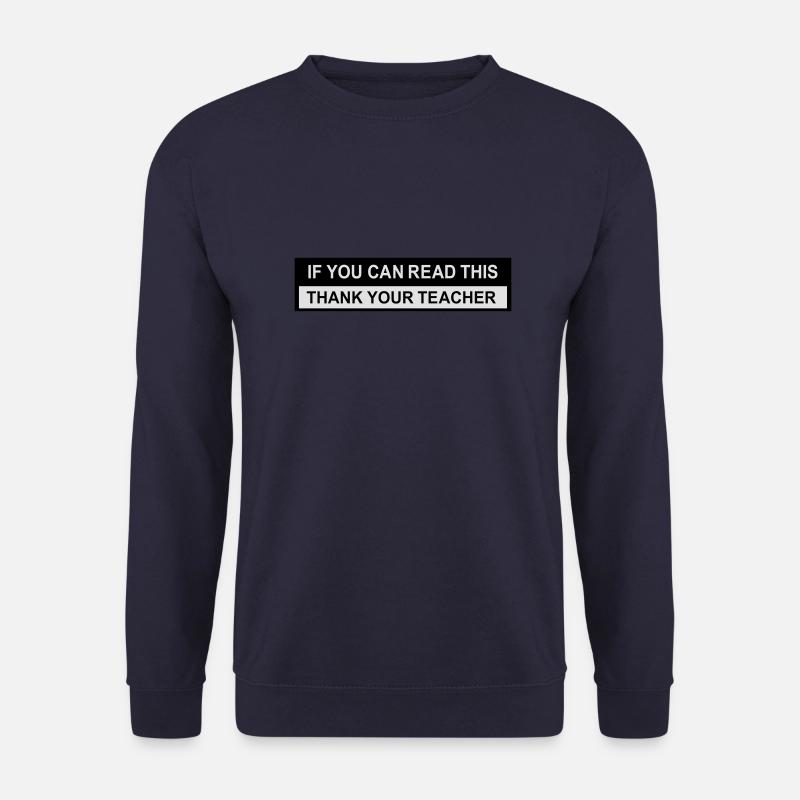 teacher - Unisex Pullover - Navy