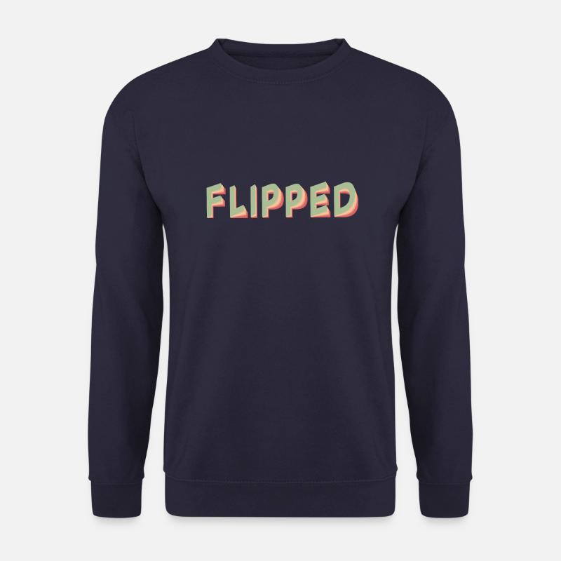 Flipped - Unisex Pullover - Navy