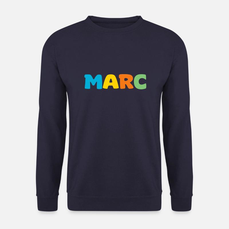 Name - Marc - Unisex Pullover - Navy