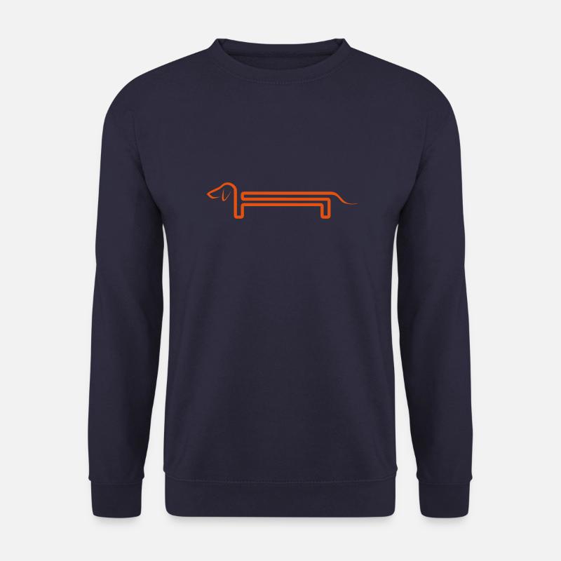 dackel - Unisex Pullover - Navy
