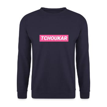 Tchoukar Grenoble Femme - Sweat-shirt Unisexe - marine - Devant - Alina (178cm) & Michal (187cm)
