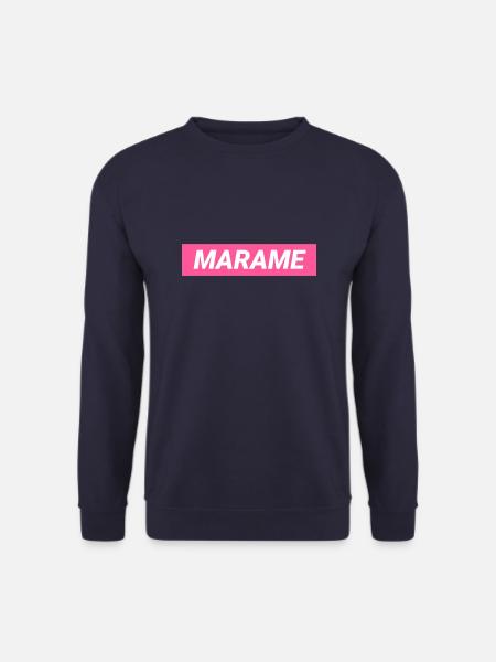 Marame Grenoble Femme - Sweat-shirt Unisexe - marine