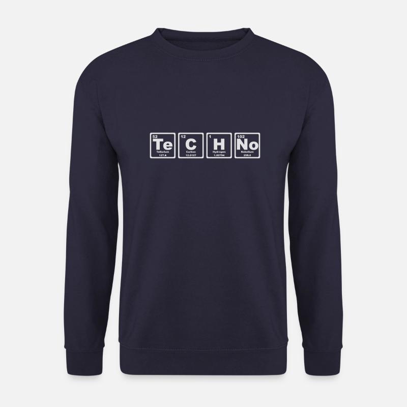 TECHNO PERIODENSYSTEM - Unisex Pullover - Navy