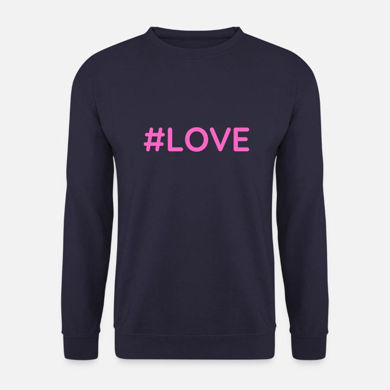 #love - Unisex Pullover - Navy