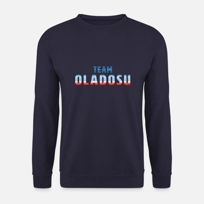 Team Oladosu | Warming Stripes - Unisex Pullover - Navy