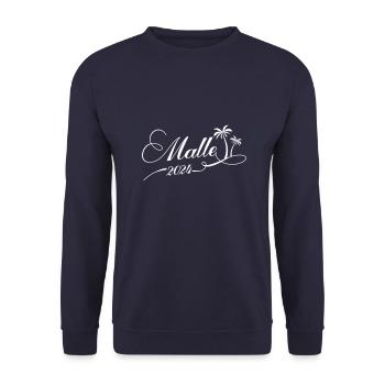 Malle 2024 Team Mallorca - Unisex Sweatshirt - navy - Front - Alina (178cm) & Michal (187cm)