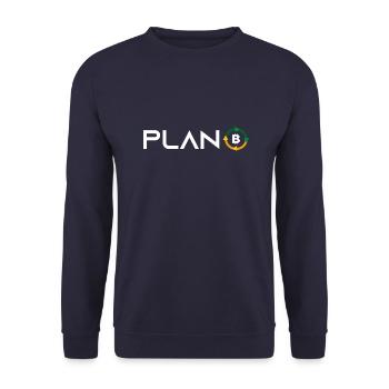 Bitcoin Trading Crypto Stocks - Sweat-shirt Unisexe - marine - Devant - Alina (178cm) & Michal (187cm)