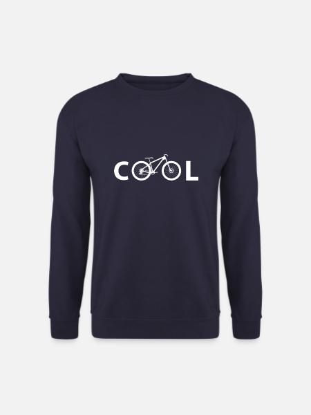 Cool Fahrrad Bike Biker Downhill Mountainbike - Unisex Pullover - Navy