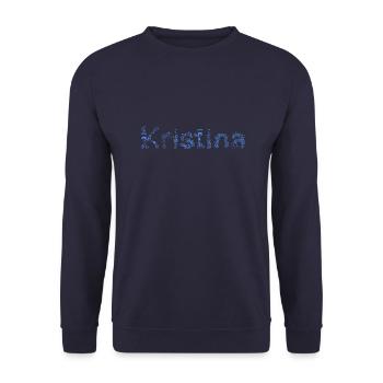 FahrradKristina - Unisex Pullover - Navy - Vorne - Alina (178cm) & Michal (187cm)