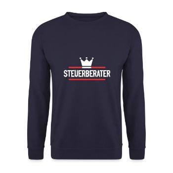 Steuerberater Beruf - Unisex Pullover - Navy - Vorne - Alina (178cm) & Michal (187cm)