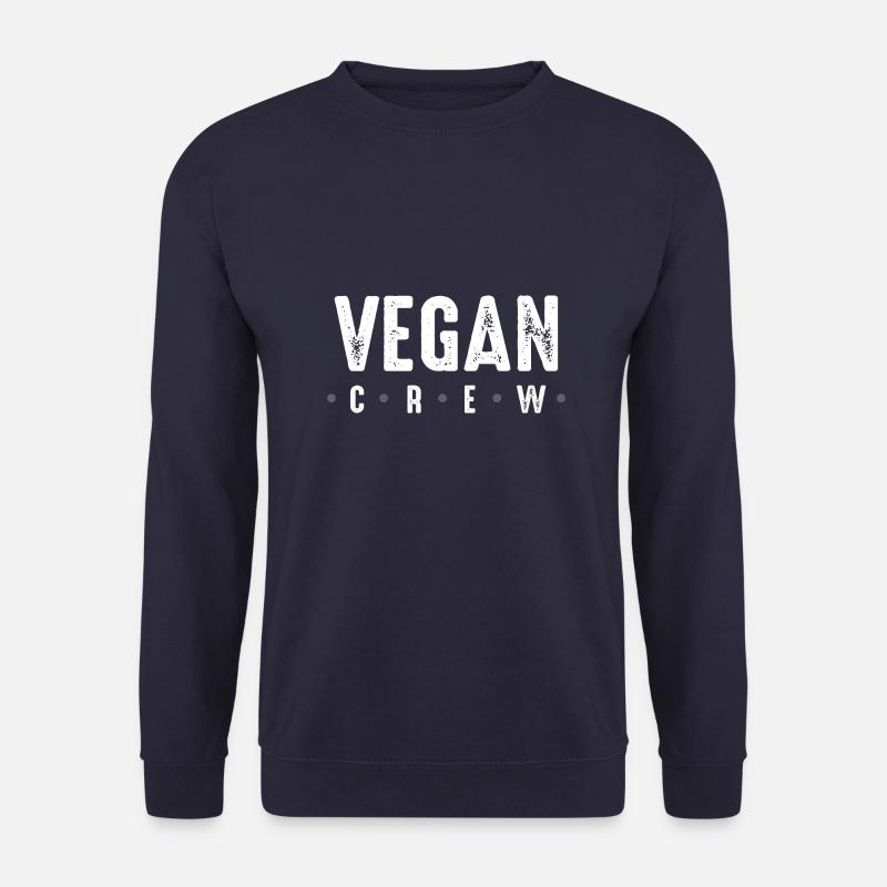 Vegan Crew - Unisex Pullover - Navy