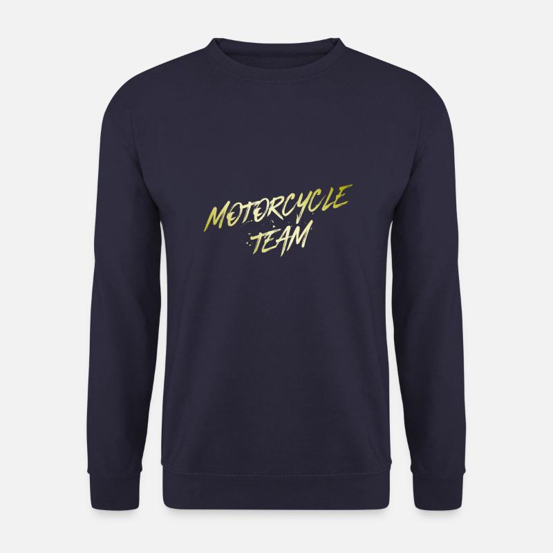Motorcycle Team - Unisex Sweatshirt - navy