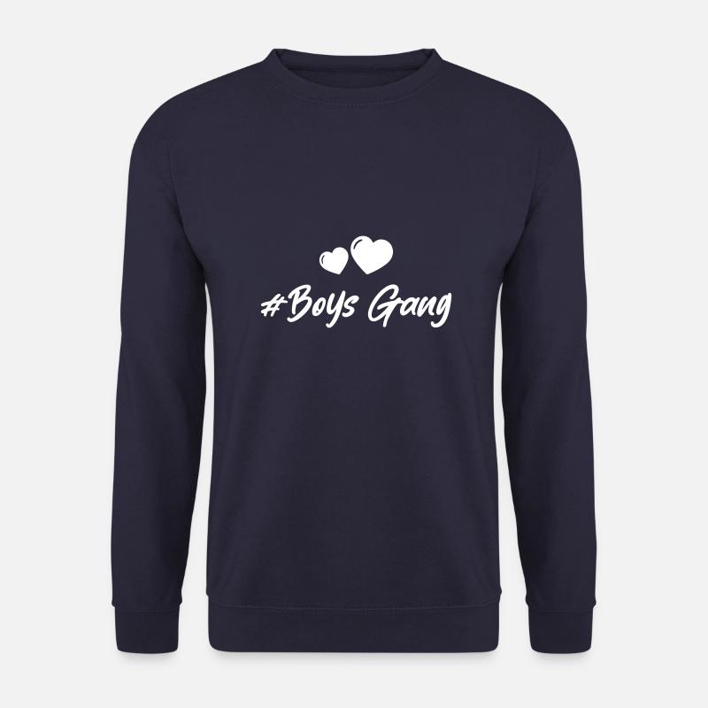 Boys Gang Herz Liebe - Unisex Pullover - Navy