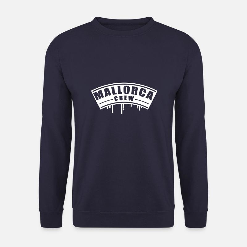 Mallorca Crew - Unisex Pullover - Navy