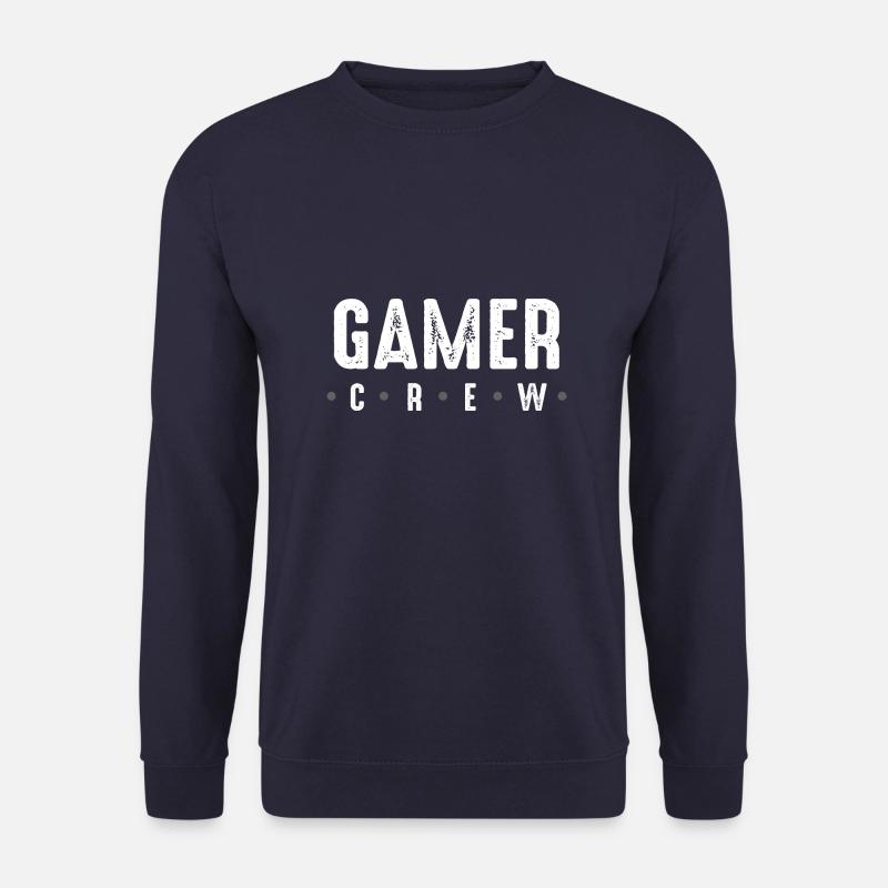 Gamer Crew - Unisex Pullover - Navy