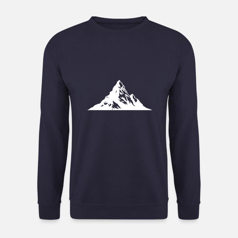 Berge Symbol - Unisex Pullover - Navy