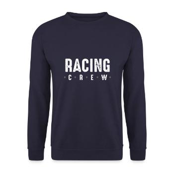 Équipage de course - Sweat-shirt Unisexe - marine - Devant - Alina (178cm) & Michal (187cm)