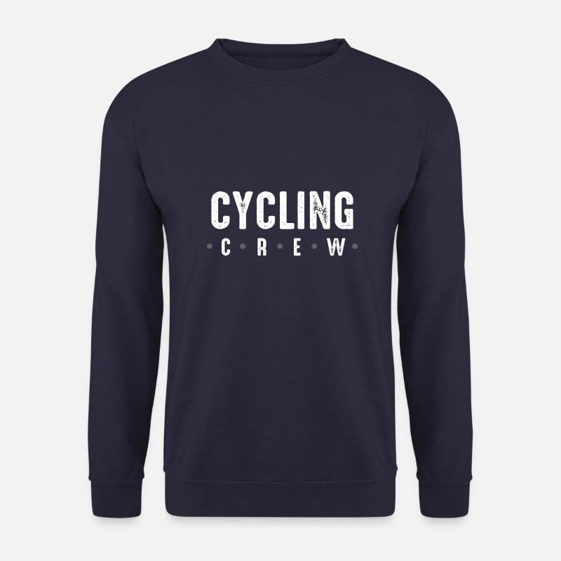 Cycling Crew - Unisex Pullover - Navy