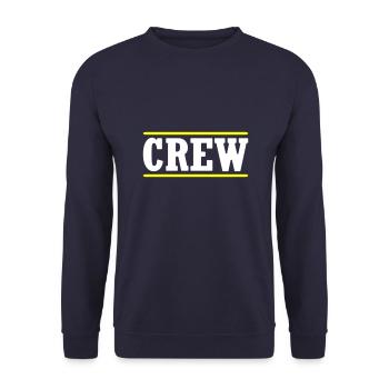 Timbres de l’équipage - Sweat-shirt Unisexe - marine - Devant - Alina (178cm) & Michal (187cm)