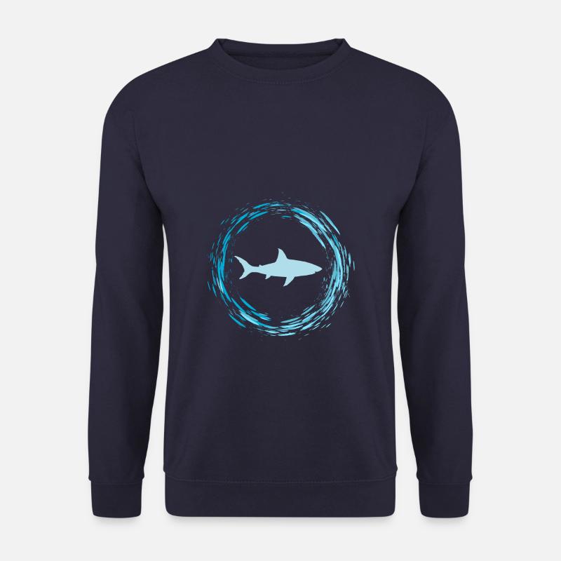 shark - Unisex Sweatshirt - navy