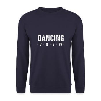 Dancing Crew - Unisex Pullover - Navy - Vorne - Alina (178cm) & Michal (187cm)