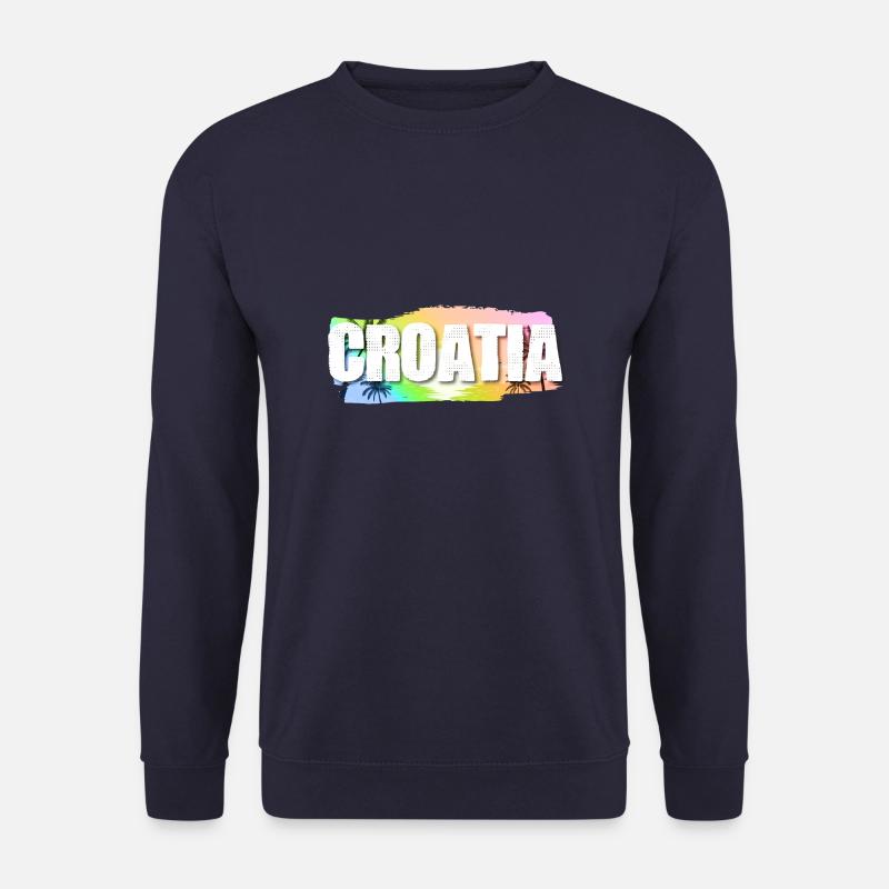 Croatia - Unisex Pullover - Navy