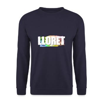 Lloret De Mar - Unisex Pullover - Navy - Vorne - Alina (178cm) & Michal (187cm)