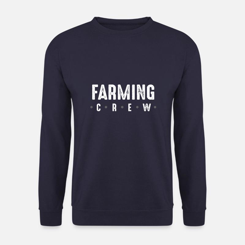 Farming Crew - Unisex Pullover - Navy