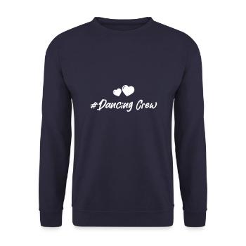 Cœur de l’équipe dansante - Sweat-shirt Unisexe - marine - Devant - Alina (178cm) & Michal (187cm)