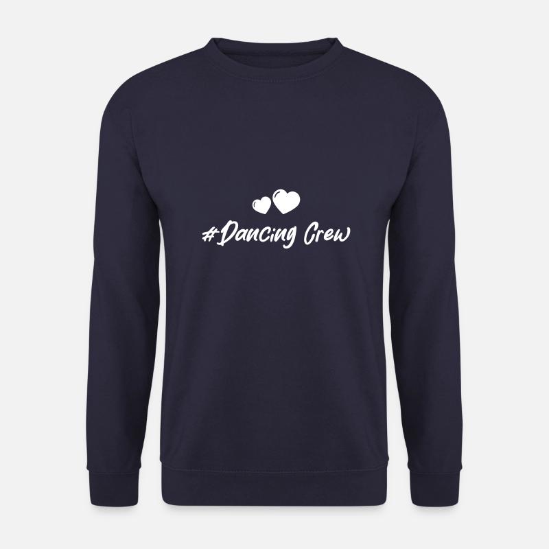 dancing crew herz - Unisex Pullover - Navy