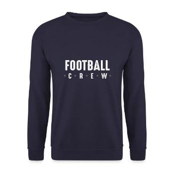 Équipe de football - Sweat-shirt Unisexe - marine - Devant - Alina (178cm) & Michal (187cm)