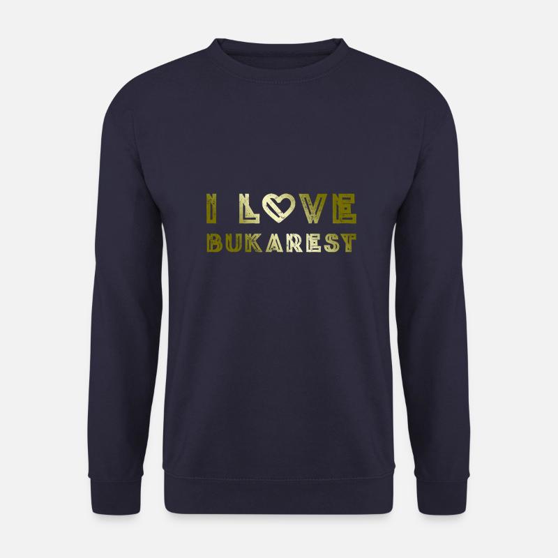 I Love Bukarest - Unisex Pullover - Navy