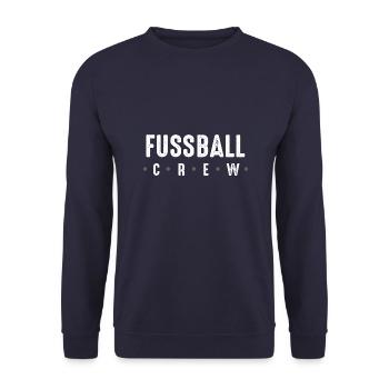 Équipe de football - Sweat-shirt Unisexe - marine - Devant - Alina (178cm) & Michal (187cm)