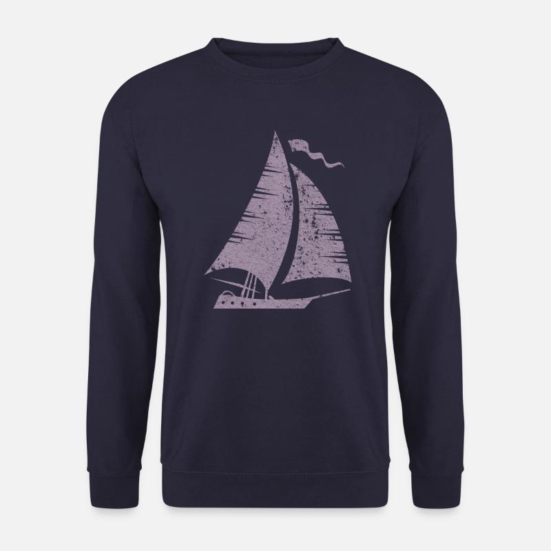 Segelboot Segeln Segler - Unisex Pullover - Navy