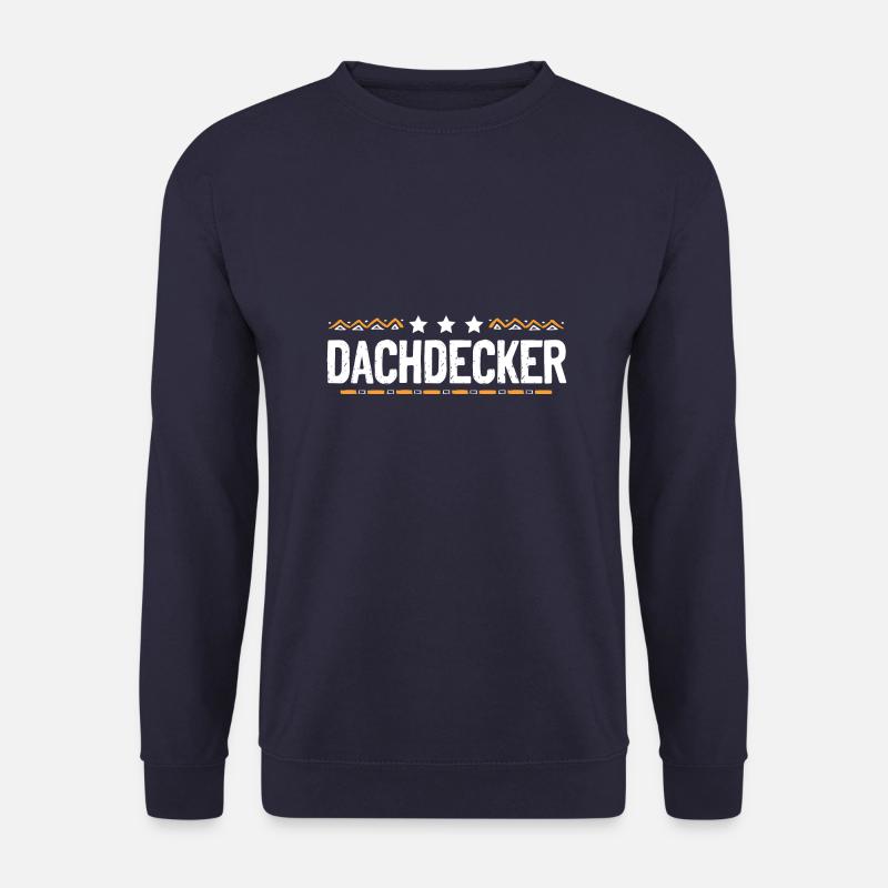 Dachdecker Beruf - Unisex Pullover - Navy